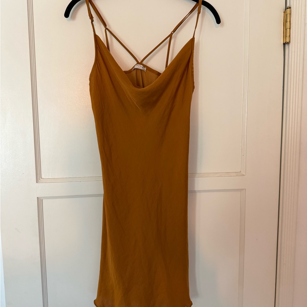 Free People brown dress